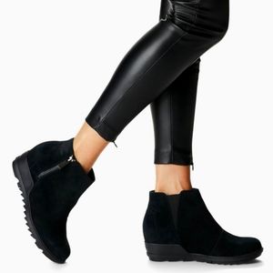 Sorel Evie Wedge Ankle Bootie Size 8.5 NWOT